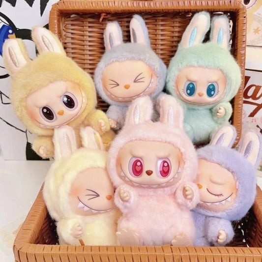 Labubu Doll 17cm Cute Stuff Toy for Boys and Girls Random Color Gift
