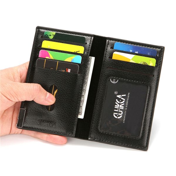 Premium Men’s PU Leather Wallet – Stylish, Durable & Functional