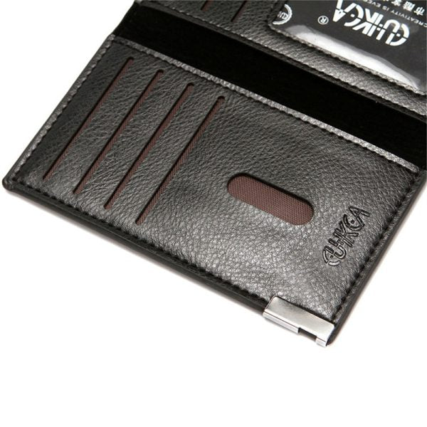 Premium Men’s PU Leather Wallet – Stylish, Durable & Functional