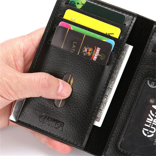 Premium Men’s PU Leather Wallet – Stylish, Durable & Functional