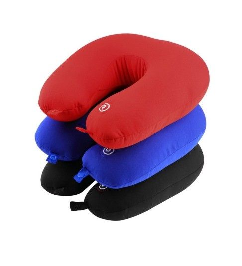 Travel Neck Pillow & Massager | U-Shaped | Ultimate Comfort & Support