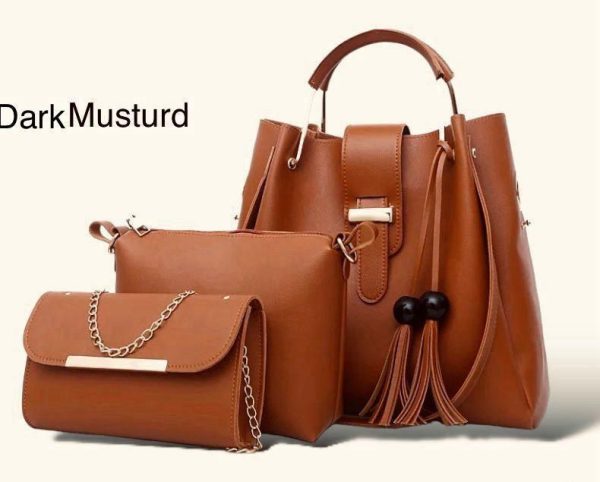 3-Piece Luxury Handbag Set – Elegant, Stylish & Functional