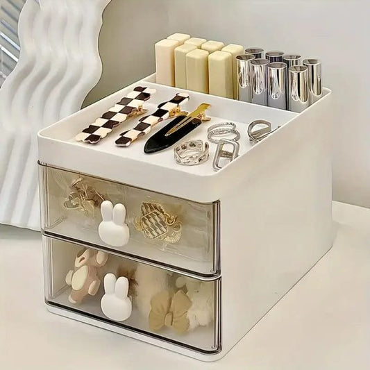 Rabbit Handle Multi-Functional Jewellery & Desk Organizer