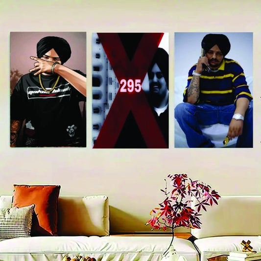 Sidhu Moosewala Wooden Wall Frame Set – 3 Sticky Photo Tiles (8x11 Inches)
High-Quality Digital Printed Sidhu Moosewala Canvas Frame for Home Décor
Sticky Back Sidhu Moosewala Wooden Wall Art – Ideal for Bedroom or Lounge
