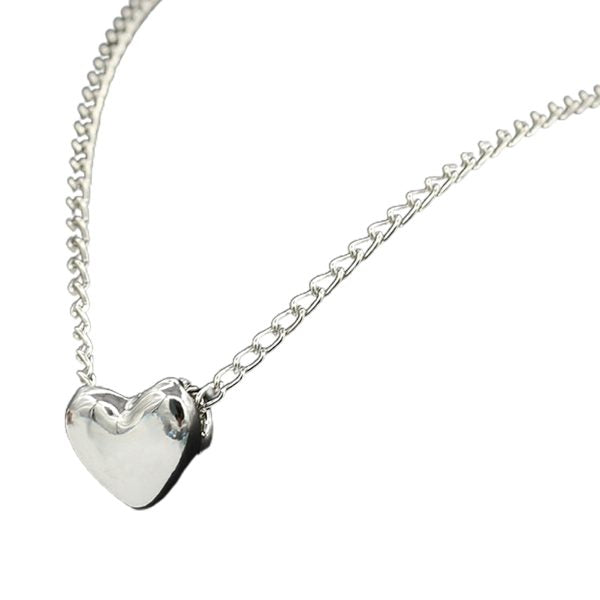 Stainless Steel Heart Shape Necklace – Elegant Love Pendant Jewelry for Girls and Women in Pakistan