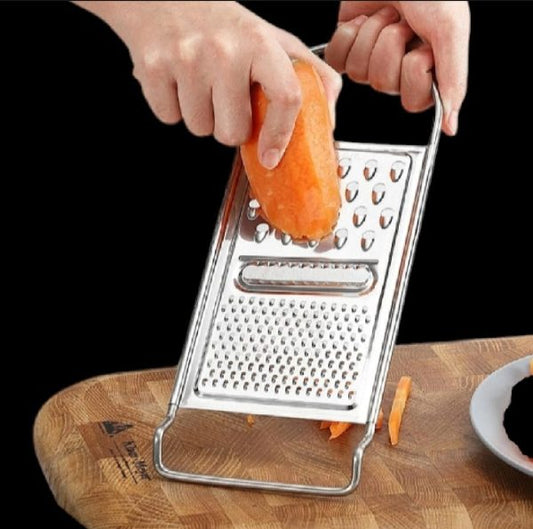 Stainless Steel Kadu Kash Grater multi-purpose vegetable cutter and peeler for Pakistani kitchens