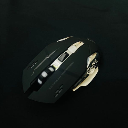 Wireless Rechargeable Gaming Mouse, crafted for precision, comfort, and a true e-sports experience for gamers
