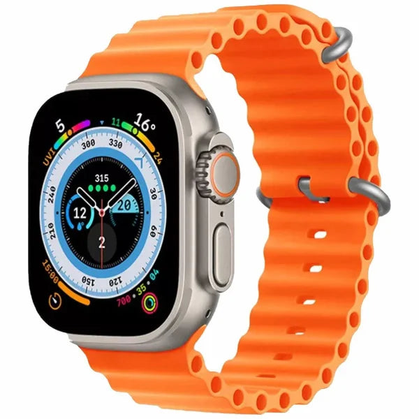 Y80 Ultra 8-in-1 Smartwatch – Big Display with 8 Straps